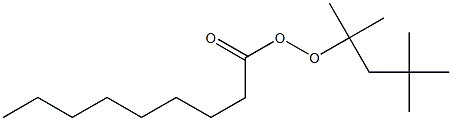 Nonaneperoxoic acid 1,1,3,3-tetramethylbutyl ester Struktur