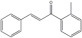 3-Phenyl-1-(2-methylphenyl)-2-propene-1-one Struktur