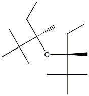 (-)-Ethyl[(R)-1,2,2-trimethylpropyl] ether Struktur