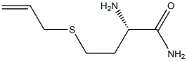 [S,(-)]-4-Allylthio-2-aminobutyramide Struktur