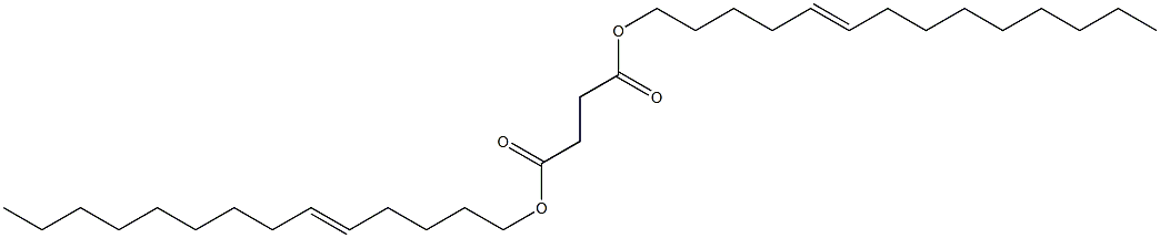 Succinic acid di(5-tetradecenyl) ester Struktur