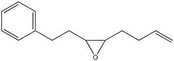 3,4-Epoxy-1-phenyl-7-octene Struktur