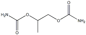 1,2-Propanediol dicarbamate Struktur