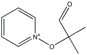 1-(1,1-Dimethyl-2-oxoethoxy)pyridinium Struktur