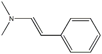 N,N-Dimethyl-2-phenylethenamine Struktur