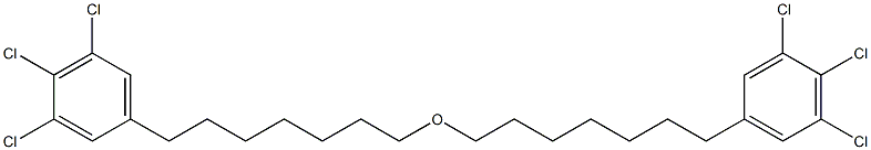 3,4,5-Trichlorophenylheptyl ether Struktur