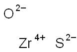 Zirconium(IV) oxidesulfide Struktur