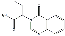 2-(3,4-Dihydro-4-oxoquinazolin-3-yl)butyramide Struktur