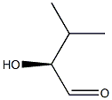 [S,(-)]-2-Hydroxy-3-methylbutyraldehyde Struktur