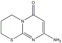 8-Amino-3,4-dihydro-2H,6H-pyrimido[2,1-b][1,3]thiazin-6-one Struktur