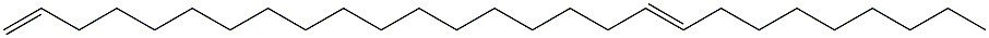 (18E)-Heptacosa-1,18-diene Struktur