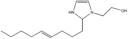 2-(4-Nonenyl)-4-imidazoline-1-ethanol Struktur