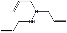 1,1,2-Triallylhydrazine Struktur