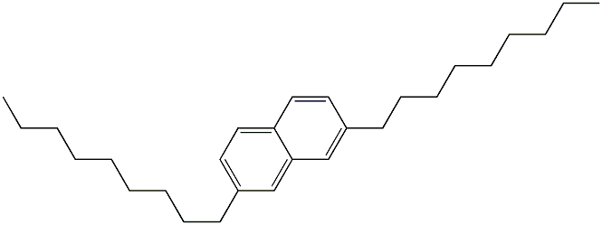 2,7-Dinonylnaphthalene Struktur