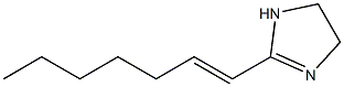 2-(1-Heptenyl)-1-imidazoline Struktur