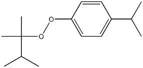 4-Isopropylphenyl 1,1,2-trimethylpropyl peroxide Struktur