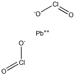 Bischlorous acid lead(II) salt Struktur