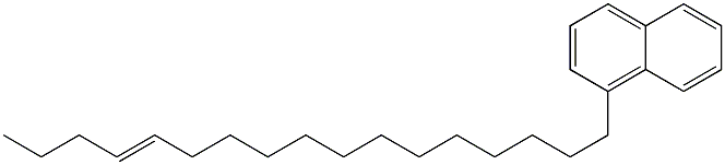 1-(13-Heptadecenyl)naphthalene Struktur