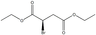 [R,(+)]-Bromosuccinic acid diethyl ester Struktur