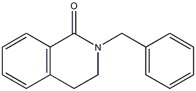 2-Benzyl-3,4-dihydroisoquinoline-1(2H)-one Struktur