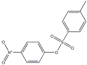 4-Nitrophenyl p-toluenesulfonate Struktur