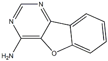 Benzofuro[3,2-d]pyrimidin-4-amine Struktur