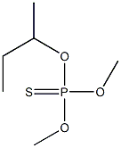 Thiophosphoric acid S-butyl O,O-dimethyl ester Struktur