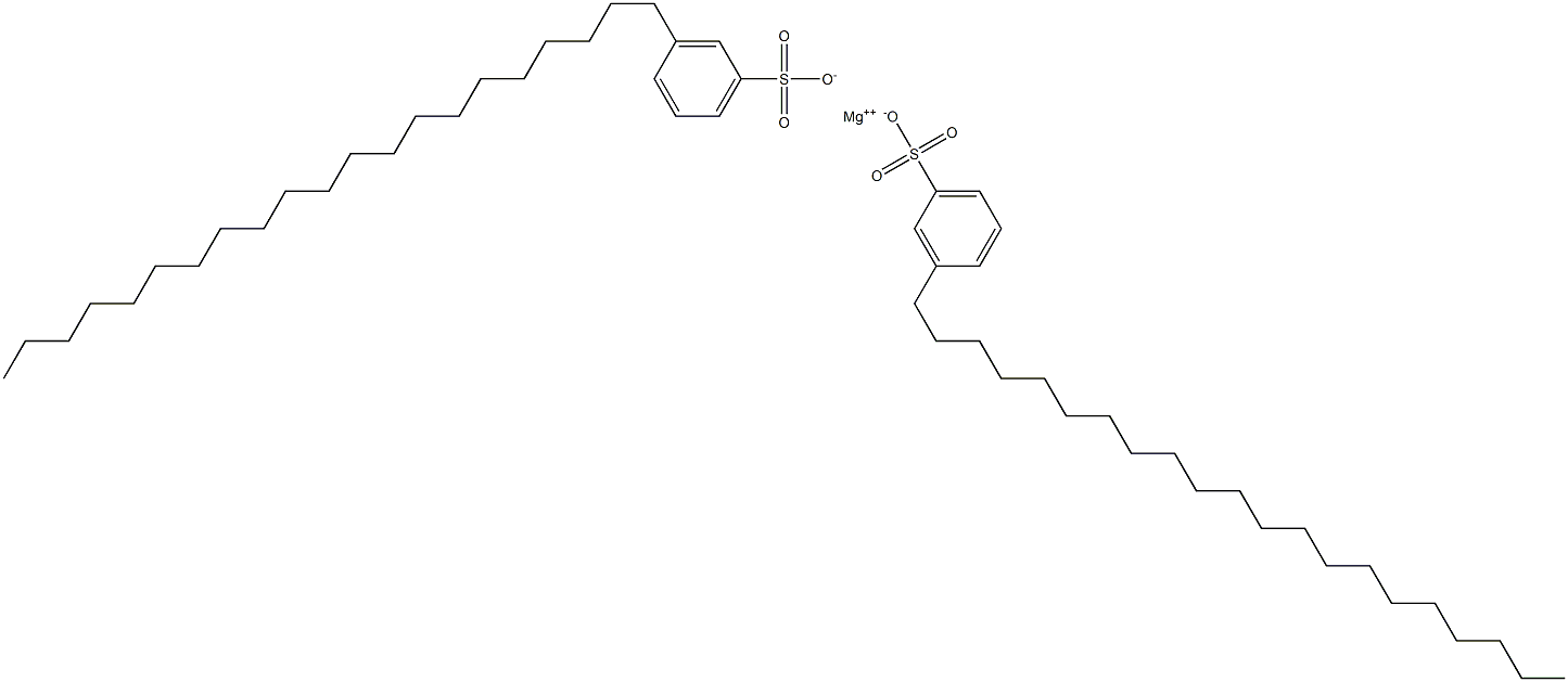 Bis(3-henicosylbenzenesulfonic acid)magnesium salt Struktur