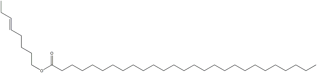 Heptacosanoic acid 5-octenyl ester Struktur