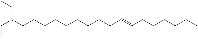 N,N-Diethyl-10-heptadecen-1-amine Struktur