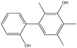 2,4,5-Trimethyl-1,1'-biphenyl-2',3-diol Struktur