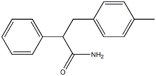 2-Phenyl-3-(p-tolyl)propionamide Struktur