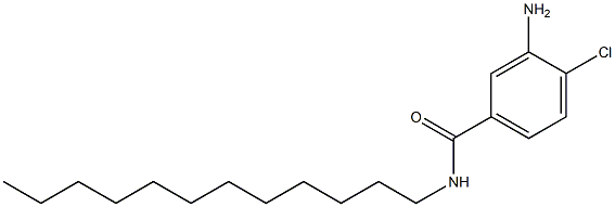 3-Amino-4-chloro-N-dodecylbenzamide Struktur