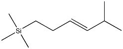 5-Methyl-3-hexenyltrimethylsilane Struktur