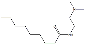 N-[2-(Dimethylamino)ethyl]-4-nonenamide Struktur