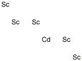 Pentascandium cadmium Struktur