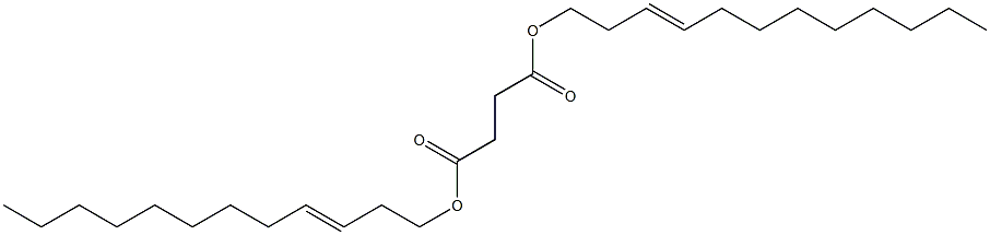 Succinic acid di(3-dodecenyl) ester Struktur