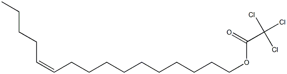 Trichloroacetic acid (Z)-11-hexadecenyl ester Struktur