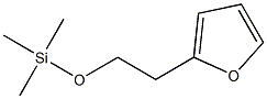 2-[2-(Trimethylsilyloxy)ethyl]furan Struktur