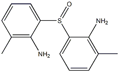 Methyl[2-aminophenyl] sulfoxide Struktur