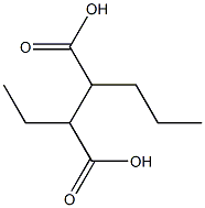 Heptane-3,4-dicarboxylic acid Struktur