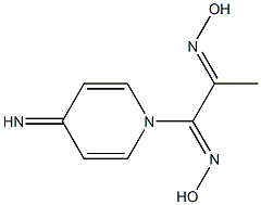 1-(4-Imino-1,4-dihydropyridin-1-yl)-1,2-propanedione dioxime Struktur