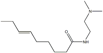 N-[2-(Dimethylamino)ethyl]-6-nonenamide Struktur