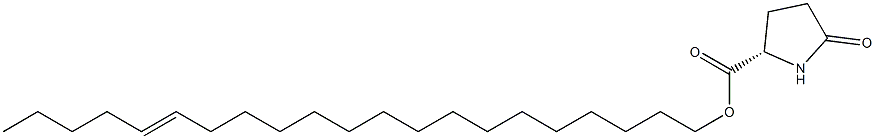 (S)-5-Oxopyrrolidine-2-carboxylic acid 16-henicosenyl ester Struktur