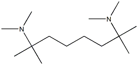 2,7-Bis(dimethylamino)-2,7-dimethyloctane Struktur