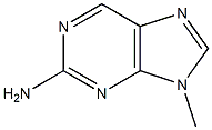 9-Methyl-9H-purin-2-amine Struktur