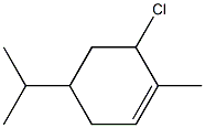 6-Chloro-p-menth-1-ene Struktur