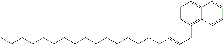 1-(2-Nonadecenyl)naphthalene Struktur