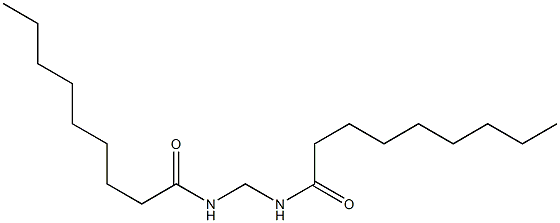 N,N'-Methylenebis(nonanamide) Struktur