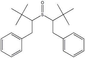 tert-Butylphenethyl sulfoxide Struktur